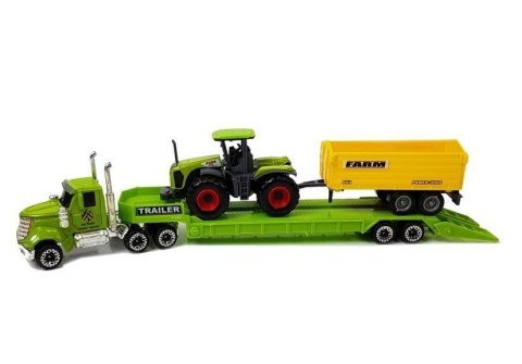 Zestaw Pojazdów Rolniczych Traktory Przyczepy z Figurkami Zwierząt LEAN Toys Zestaw Pojazdów Rolniczych Traktory Przyczepy z Figurkami Zwierząt LEAN Toys