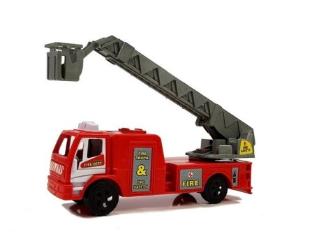 Zestaw Pojazdów Straż Pożarna Helikopter Motor Światło Dźwięki LEAN Toys Zestaw Pojazdów Straż Pożarna Helikopter Motor Światło Dźwięki LEAN Toys