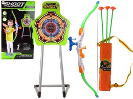 Zestaw Strzelecki Łuk Tarcza Kołczan Strzały LEAN Toys