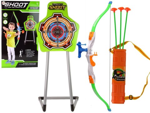 Zestaw Strzelecki Łuk Tarcza Kołczan Strzały LEAN Toys Zestaw Strzelecki Łuk Tarcza Kołczan Strzały LEAN Toys