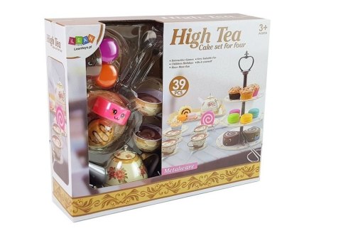 Zestaw do Herbaty Zastawa Cukiernia LEAN Toys Zestaw do Herbaty Zastawa Cukiernia LEAN Toys
