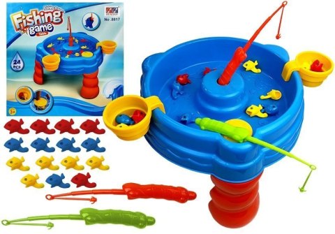 Zestaw do Łowienia Rybek z Wędkami 15 sztuk Ryb LEAN Toys Zestaw do Łowienia Rybek z Wędkami 15 sztuk Ryb LEAN Toys