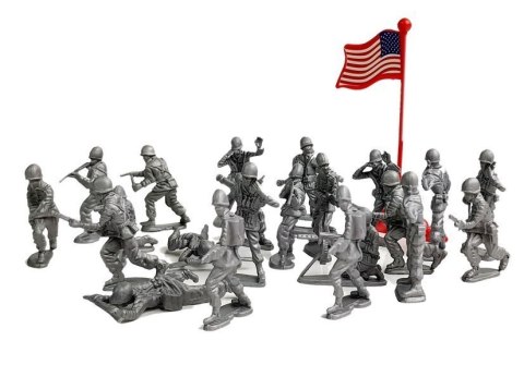 Zestaw figurek żołnierzy 100el LEAN Toys Zestaw figurek żołnierzy 100el LEAN Toys
