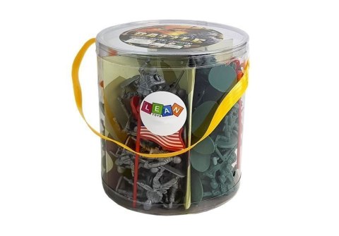 Zestaw figurek żołnierzy 100el LEAN Toys Zestaw figurek żołnierzy 100el LEAN Toys