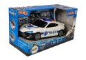 Auto Policyjne Schowek Garaż 2w1 Policjant Małe Autka Dźwięk Światła LEAN Toys