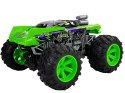 Auto Terenowe Zdalnie Sterowane 1:14 2.4G RC Zielone Duże Koła LEAN Toys