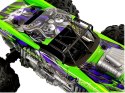 Auto Terenowe Zdalnie Sterowane 1:14 2.4G RC Zielone Duże Koła LEAN Toys