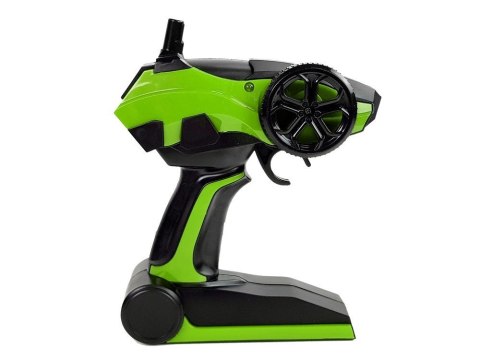 Auto Terenowe Zdalnie Sterowane 1:14 2.4G RC Zielone Duże Koła LEAN Toys Auto Terenowe Zdalnie Sterowane 1:14 2.4G RC Zielone Duże Koła LEAN Toys