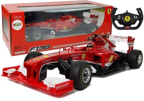 Auto Wyścigowe Bolid Formuła 1 Ferrari F138 Czerwony 1:12 2.4G Rastar Auto Wyścigowe Bolid Formuła 1 Ferrari F138 Czerwony 1:12 2.4G Rastar