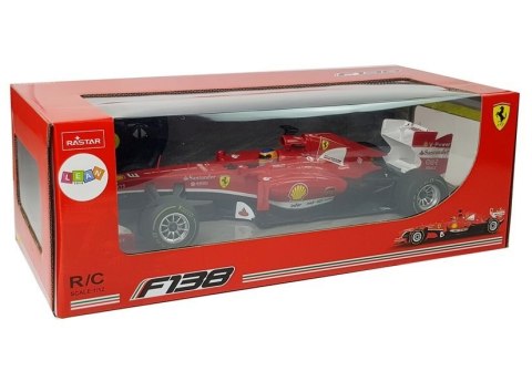 Auto Wyścigowe Bolid Formuła 1 Ferrari F138 Czerwony 1:12 2.4G Rastar Auto Wyścigowe Bolid Formuła 1 Ferrari F138 Czerwony 1:12 2.4G Rastar
