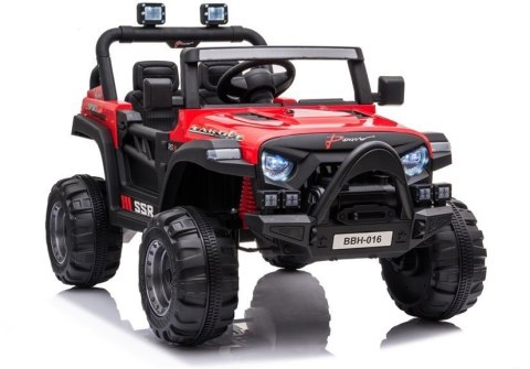 Auto na Akumulator BBH-016 Czerwony LEAN CARS Auto na Akumulator BBH-016 Czerwony LEAN CARS