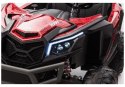 Auto na Akumulator Buggy UTV-MX Czerwony Spider Lakier MP4 LEAN CARS