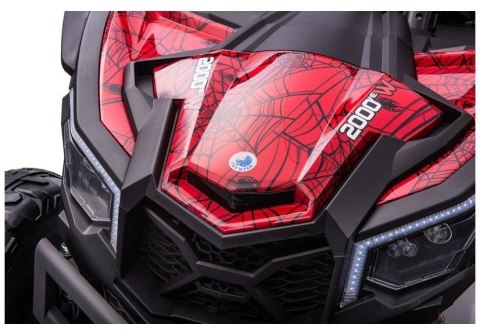 Auto na Akumulator Buggy UTV-MX Czerwony Spider Lakier LEAN CARS Auto na Akumulator Buggy UTV-MX Czerwony Spider Lakier LEAN CARS