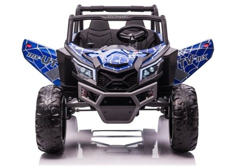 Auto na Akumulator Buggy UTV-MX Niebieski Spider Lakier MP4 LEAN CARS Auto na Akumulator Buggy UTV-MX Niebieski Spider Lakier MP4 LEAN CARS