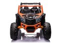 Auto na Akumulator Buggy UTV-MX Pomarańczowo-Biały LEAN CARS