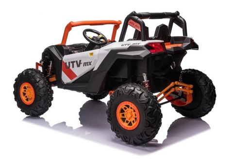 Auto na Akumulator Buggy UTV-MX Pomarańczowo-Biały LEAN CARS Auto na Akumulator Buggy UTV-MX Pomarańczowo-Biały LEAN CARS