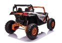 Auto na Akumulator Buggy UTV-MX Pomarańczowo-Biały LEAN CARS