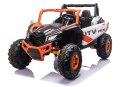 Auto na Akumulator Buggy UTV-MX Pomarańczowo-Biały LEAN CARS