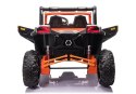 Auto na Akumulator Buggy UTV-MX Pomarańczowo-Biały LEAN CARS