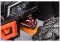 Auto na Akumulator Buggy UTV-MX Pomarańczowo-Biały LEAN CARS