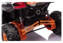 Auto na Akumulator Buggy UTV-MX Pomarańczowo-Biały LEAN CARS