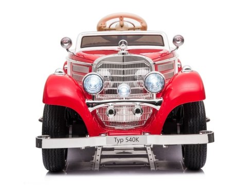 Auto na Akumulator Mercedes 540K Czerwony LEAN CARS Auto na Akumulator Mercedes 540K Czerwony LEAN CARS