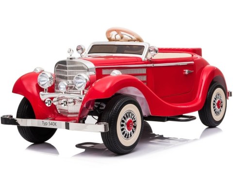 Auto na Akumulator Mercedes 540K Czerwony LEAN CARS Auto na Akumulator Mercedes 540K Czerwony LEAN CARS
