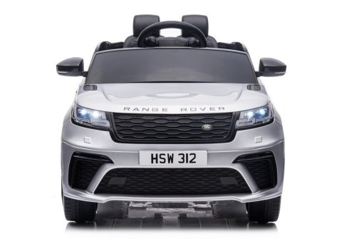 Auto na Akumulator Range Rover Srebrny Lakier LEAN CARS Auto na Akumulator Range Rover Srebrny Lakier LEAN CARS