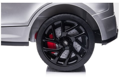 Auto na Akumulator Range Rover Srebrny Lakier LEAN CARS Auto na Akumulator Range Rover Srebrny Lakier LEAN CARS