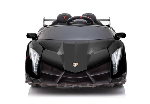 Auto na akumulator Lamborghini Veneno Czarny LEAN CARS Auto na akumulator Lamborghini Veneno Czarny LEAN CARS