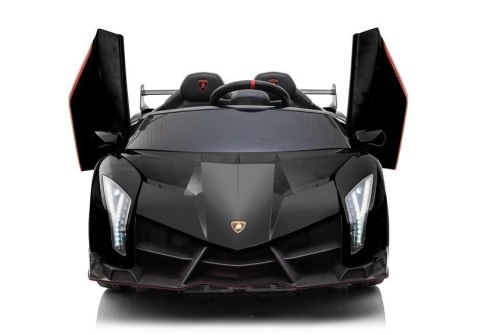 Auto na akumulator Lamborghini Veneno Czarny LEAN CARS Auto na akumulator Lamborghini Veneno Czarny LEAN CARS