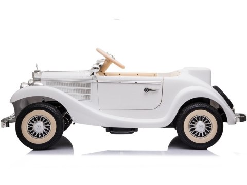 Auto na akumulator Mercedes 540K Biały LEAN CARS Auto na akumulator Mercedes 540K Biały LEAN CARS