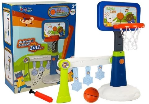 Dziecięcy Zestaw do Koszykówki Gra na Punkty LEAN Toys Dziecięcy Zestaw do Koszykówki Gra na Punkty LEAN Toys