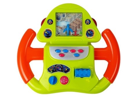 Interaktywny Symulator Lotów Kierownica Efekty Dźwiękowe Świetlne LEAN Toys Interaktywny Symulator Lotów Kierownica Efekty Dźwiękowe Świetlne LEAN Toys