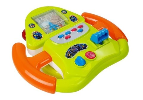 Interaktywny Symulator Lotów Kierownica Efekty Dźwiękowe Świetlne LEAN Toys Interaktywny Symulator Lotów Kierownica Efekty Dźwiękowe Świetlne LEAN Toys