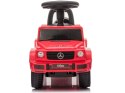 Jeździk Mercedes G-Class 652 Czerwony Dźwięk Klaksonu Silnika LEAN CARS