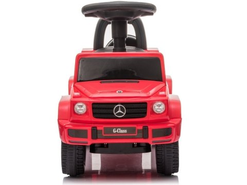 Jeździk Mercedes G-Class 652 Czerwony Dźwięk Klaksonu Silnika LEAN CARS Jeździk Mercedes G-Class 652 Czerwony Dźwięk Klaksonu Silnika LEAN CARS