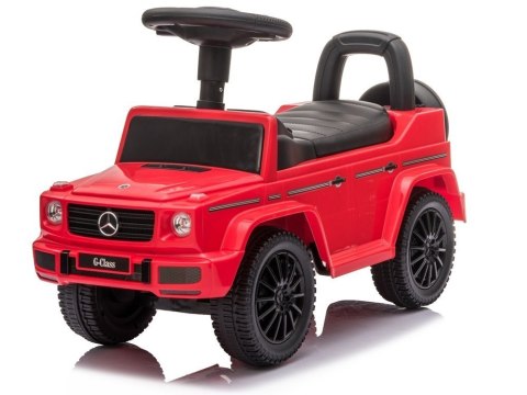 Jeździk Mercedes G-Class 652 Czerwony Dźwięk Klaksonu Silnika LEAN CARS Jeździk Mercedes G-Class 652 Czerwony Dźwięk Klaksonu Silnika LEAN CARS