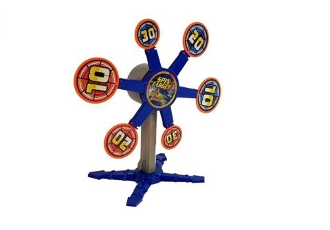 Karabin na Piankowe Strzałki z Tarczą Obrotowy Cel 66 cm LEAN Toys Karabin na Piankowe Strzałki z Tarczą Obrotowy Cel 66 cm LEAN Toys