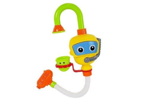 Kolorowy Robot Nurek Do Kąpieli Wodospad Kubeczki LEAN Toys Kolorowy Robot Nurek Do Kąpieli Wodospad Kubeczki LEAN Toys