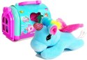 Kucyk Jednorożec Konik z Transporterem Maskotka w Walizce LEAN Toys