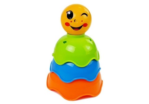Piramidka dla Niemowlaka Muszelki LEAN Toys Piramidka dla Niemowlaka Muszelki LEAN Toys