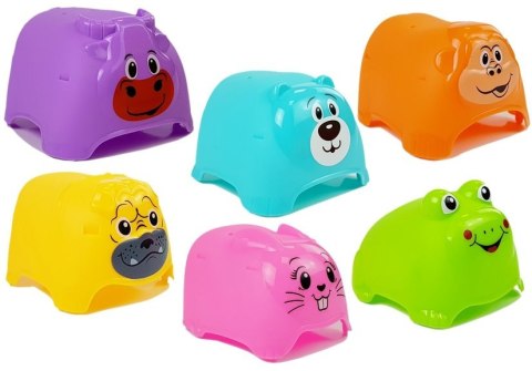 Piramidka dla Niemowlaka Zwierzątka Kubeczki LEAN Toys Piramidka dla Niemowlaka Zwierzątka Kubeczki LEAN Toys