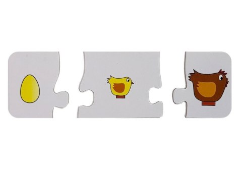 Puzzle Edukacyjne Układanka Nauka 10 Połączeń LEAN TOYS Puzzle Edukacyjne Układanka Nauka 10 Połączeń LEAN TOYS