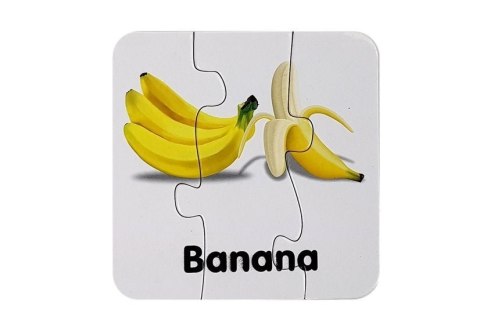 Puzzle Edukacyjne Układanka Owoce 10 Połączeń LEAN Toys Puzzle Edukacyjne Układanka Owoce 10 Połączeń LEAN Toys