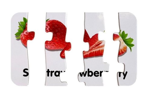 Puzzle Edukacyjne Układanka Owoce 10 Połączeń LEAN Toys Puzzle Edukacyjne Układanka Owoce 10 Połączeń LEAN Toys