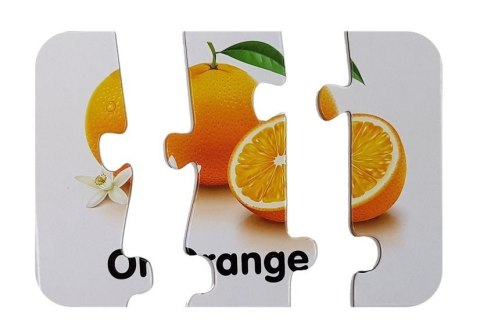 Puzzle Edukacyjne Układanka Owoce 10 Połączeń LEAN Toys Puzzle Edukacyjne Układanka Owoce 10 Połączeń LEAN Toys