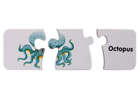 Puzzle Edukacyjne Układanka Świat Oceanów 10 Połączeń LEAN TOYS Puzzle Edukacyjne Układanka Świat Oceanów 10 Połączeń LEAN TOYS