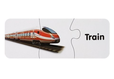 Puzzle Edukacyjne Układanka Transport 10 Połączeń LEAN TOYS Puzzle Edukacyjne Układanka Transport 10 Połączeń LEAN TOYS