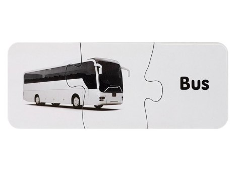 Puzzle Edukacyjne Układanka Transport 10 Połączeń LEAN TOYS Puzzle Edukacyjne Układanka Transport 10 Połączeń LEAN TOYS